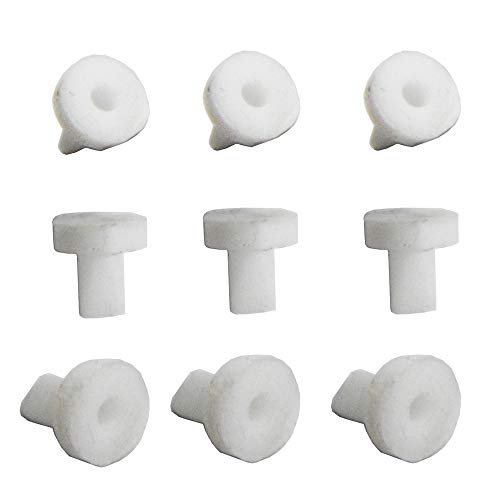 10 Pieces Mini White Silicone Duckbill Valve Sealing One-way Check Valve 5 x 2 x 5.2MM Liquid and Gas Backflow Prevent