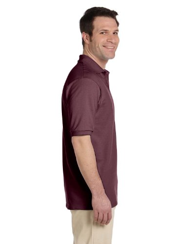 Jerzees SpotShield 5.6-Ounce Jersey Knit Sport Shirt, XL, Maroon - Thumbnail 4
