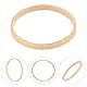 Bandsägenmotor-Förderband für Holzbearbeitung, Orange, 10 mm Breite, 340 mm Umfang, für Bandsägen-Scrollrad, Gummiring (340 mm für 25,4 cm)