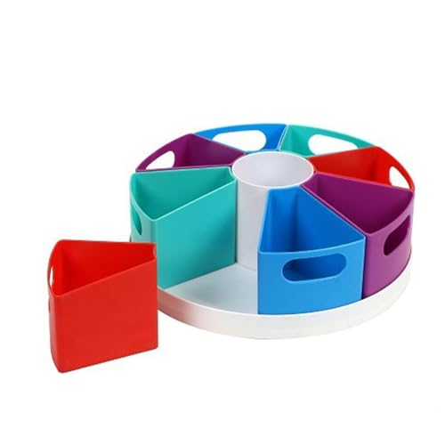 Organiseur rotatif 360 pour trier les marqueurs et crayons amovibles