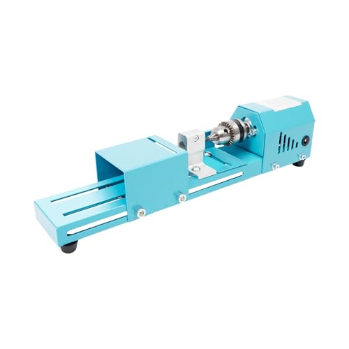 YUMIONB Mini Lathe Machine, 13.58"X2.36" Wood Lathe Milling Machine Wood Lathe Tools Cutting Grinding Polishing Milling Machine Accessories for DIY Woodworking Table Mini Wood Lathes