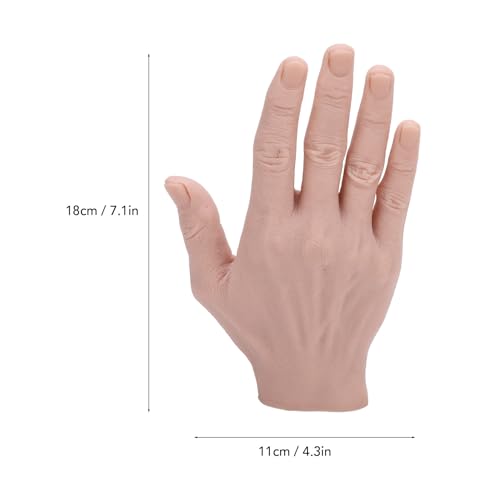 Main artificielle en silicone pour décor de fêtes et soirées à thème