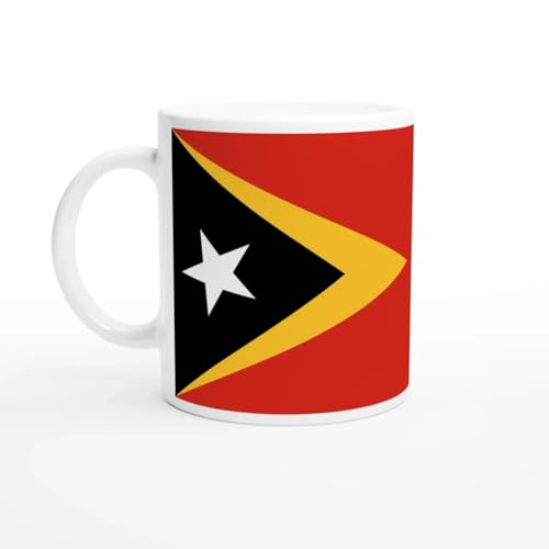 PixelForma Mug Drapeau Timor oriental