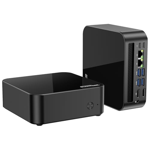 Image of DreamQuest Mini PC AMD Ryzen5 7430U (Up to 4.3GHz),16GB Dual Channel DDR4 512GB M.2 SSD,Mini Desktop Computers,Triple 4K@60Hz,USB-C,USB 3.2,Mini Gaming PC Dual Gigabit LAN,WiFi 6 BT5.3 for Business