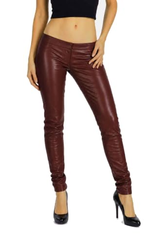 Dolce & Gabbana pantalon en cuir femme souple et confortable