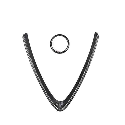Marco de rejilla frontal con textura de fibra de carbono para Alfa Romeo Giulia