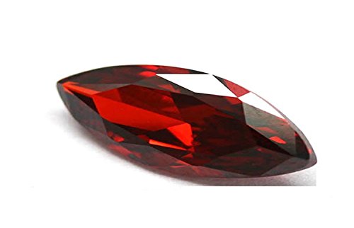 Zircon cubique grenat AAA pour réparer et fabriquer des bagues marquises taillé diamant 2x4mm
