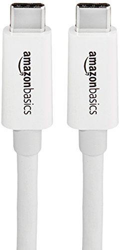 Image of Amazonbasics Usb Type C 3.1 To Type C Gen1 Cable -3Feet For Laptop-White