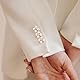 SOIMISS 2 Stück Perlen ManschettenknöPfe, Damen ManschettenknöPfe Mit Blumenmuster, Goldene Legierung, Elegantes Design FüR Festliche Kleidung, Hochzeit, Geburtstag Und Party
