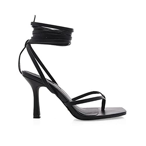 Sandales à talons hauts stiletto 10cm le maintien par boucle contre les pieds qui glissent