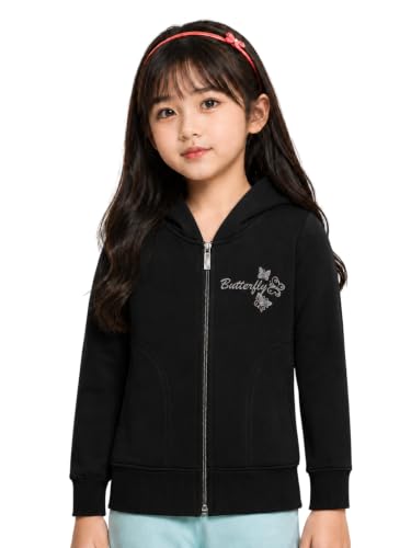 Image of ADBUCKS Girl's Cotton Hooded Sweatshirt