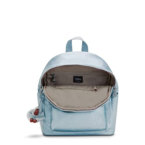 Kipling Mochila Metálica Matta Up Pérola Azul-Petróleo Metálico, Pérola azul-petróleo metálico