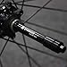 Dymoece Bicycle Wheel Fork Axle 15mm Front Thru Axle to 9mm Quick Release Skewer Adapter Conversion