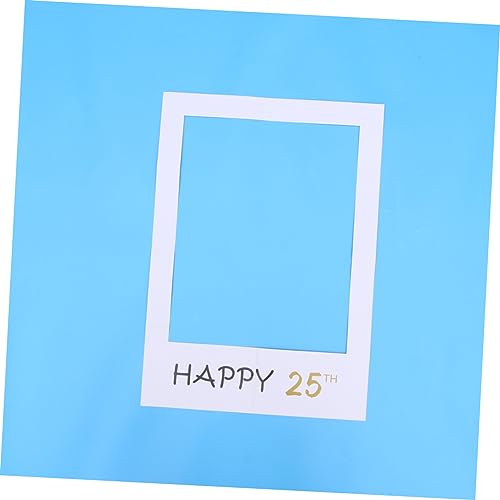 HOMSFOU 3 Peças Cabine De Fotos Com Bastão Decorações Para Fotos De Aniversário Adereços Para Fotos