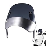 Fenayuu Roller Windschutzscheibe | Scheinwerfer Verkleidung Für Motorrad & Zubehör | Seitenverkleidung Für Frauen Männer Freunde Bobber Motorradfahren Outdoor Sportaktivitäten