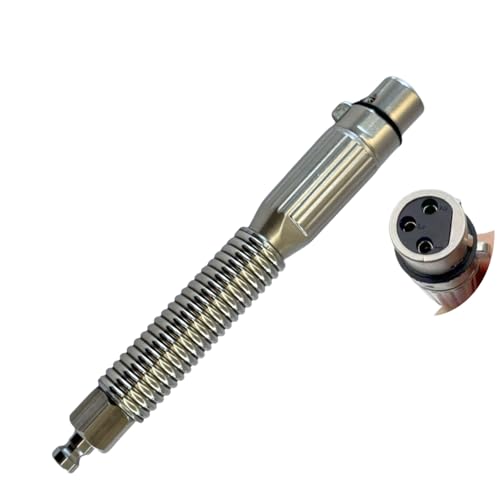 Vac-u-lock adapter Drill Joint Extension Rod With Spring Self-locking Rod Stainless Steel Attachments Accessories to 3 XLR Connector Compatible with KlicLok System Mechine 14.5cm/5.7in