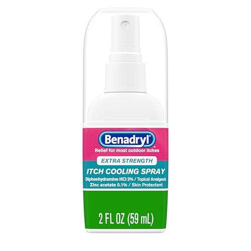 Benadryl Extra Strength Itch Cooling Spray, 2oz, Buy 2 to save more
