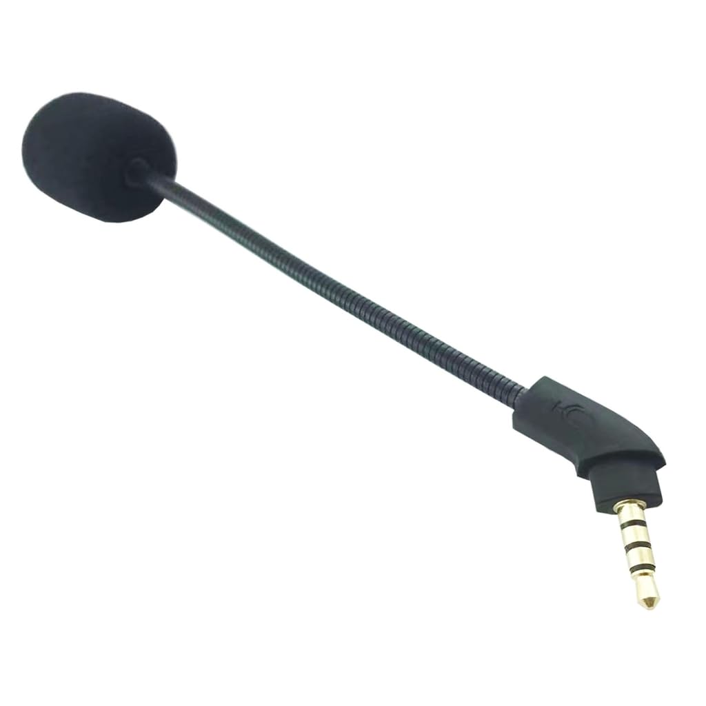 Replacement Game Mics Microphone Boom 3.5mm for Cloud Revolver S Microphone PC Gaming Headsets Mic Boom Accessories