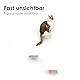 LucyBalu® Steps XL Katzentreppe Wand Innen & Außen 3er Set | Katzen Kletterwand | Wandpark für Katzen bis 10kg | Katzenleiter | Anti-Rutsch Beschichtung | 3 Stufen | Wandbefestigung | 24 x 20 cm Weiß