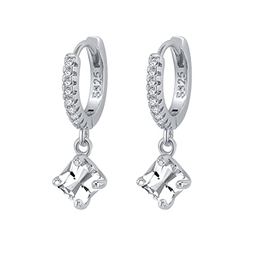 Créoles en argent sterling pour mariage et tenues de fête élégantes