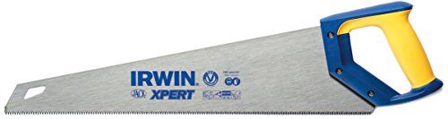 Irwin 10505555 Xpert Scie Egoïne Fine 10T/11P, Argent/Bleu/Jaune, 375 mm