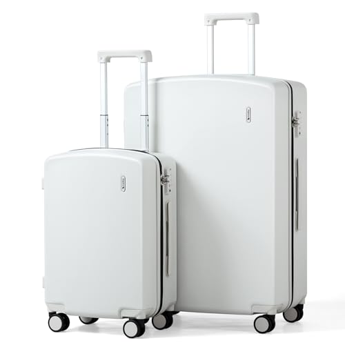 Hanke Hard Shell Luggage Sets 2 Pieces, Carry On and
