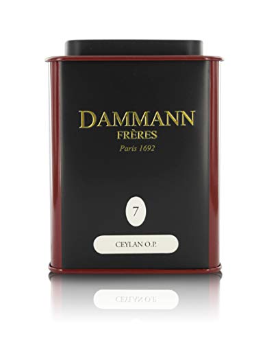 Pasticceria Passerini dal 1919 Dammann Ceylan O.P. - Té Negro de Sri Lanka, Lata de 100 gr - Dammann Frères Cover