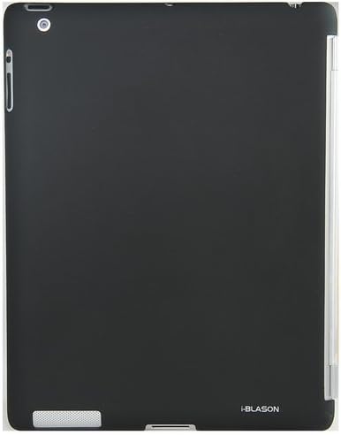 i-BLASON iPad 2 Case Smart Cover Compatible (Not Included) Ultra Slim 1.2mm (Black)