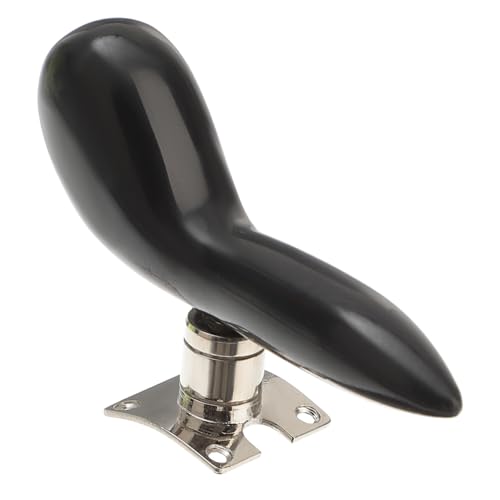 Sosoport Bassoon Wrist Pad Set Professional Black Hand Rest and Support for Bassoon Players Ergonomic Design for Comfort and Stability