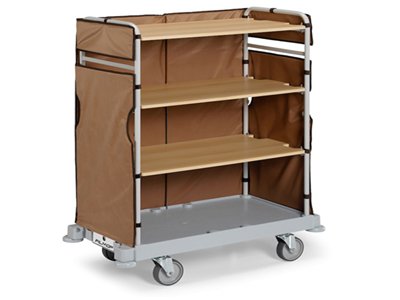 Carro de servicio para el transporte la ropa limpia negli Hotel, Nelle collettivitó y Nelle comunitó..