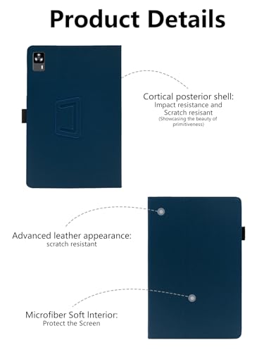 Protection Headwolf FPad7 étui tablette Android bleu anti-choc fin - 5