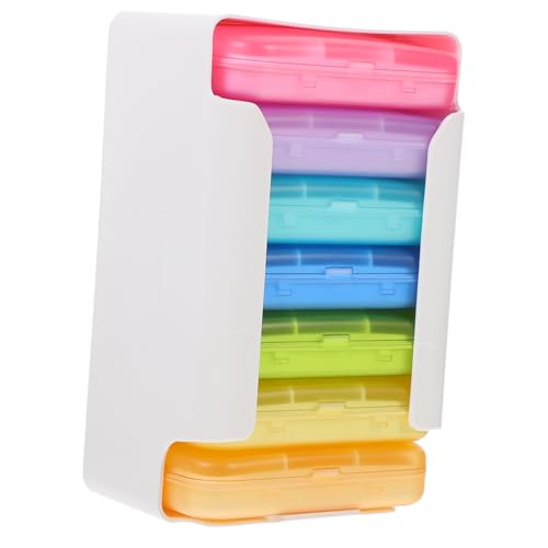 UTHCLO 1 Jeu Pilulier De Voyage à De Voyage Portable