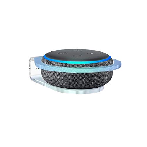 Foso Wall Mount for Alexa Echo Dot 3rd, 4th Gen with & Without LED Clock, Echo Dot 5th Gen, Google Nest Mini, Apple Mini Pod Speaker Stand Holder for SmartSpeakers (Speaker not Included) view 1