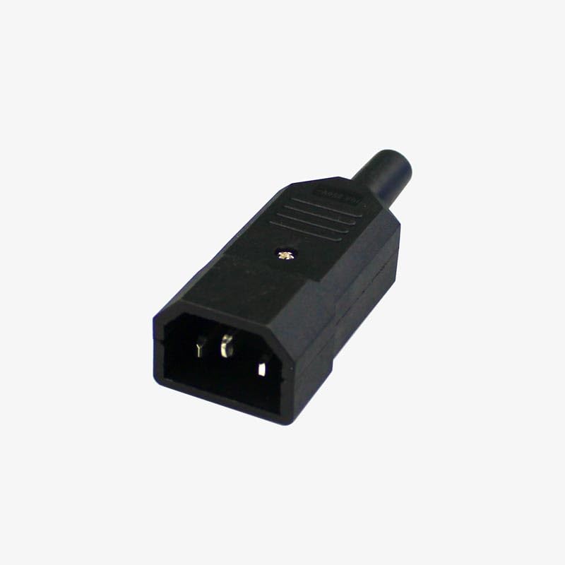 AC Power Male Socket MX IEC C14 Cable Mount Connector 10A 250V-picture-20