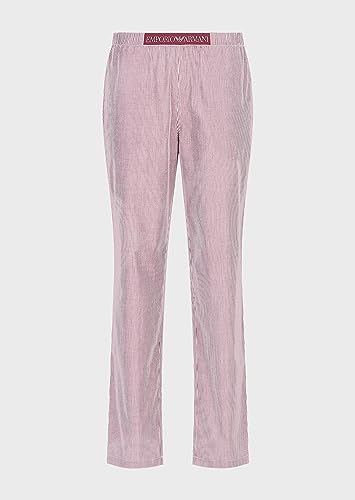 Emporio Armani mens Yarn Dyed Woven Pajama Pants3