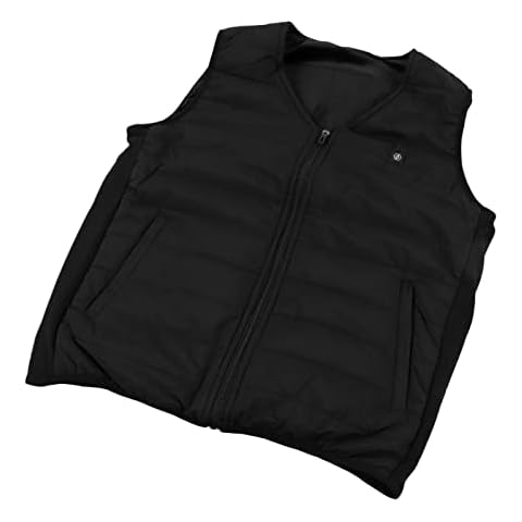 AUHX Heated Waistcoat Graphene V Neck Usb Women Heating Jacket (5XL) Cover