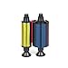 R3011 Evolis YMCKO Color Printer Ribbon - 200 prints