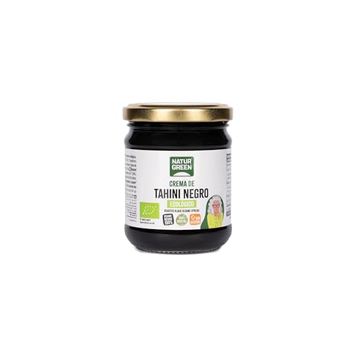 NaturGreen Tahín Puré Sésamo Negro Bio 180g