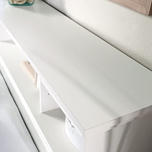 Image of Sauder River Ranch Full-Queen Headboard, Glacier White Finish