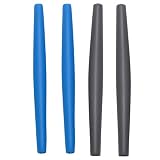 IMYTPFT Set di Gambe in Silicone compatibili con Colore Blu/Grigio Scuro per Occhiali da Sole Oakleys Whisker, Blu/Grigio Scuro, Taglia Unica