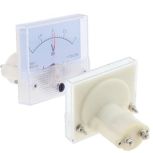 Voltmètre bidirectionnel 85C1-V aiguille tension continue CC 200V-0-200V