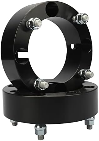 IRONTEK 4x156mm ATV Wheel Spacers 2"(50mm) Thickness with 12x1.5 Studs 131mm Hub Bore Fit for Polaris Sportsman 400 500 600 700 800 ATV UTV RZR