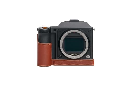 Funda de piel auténtica hecha a mano para Hasselblad X2D 100C color rufous - imagen 2
