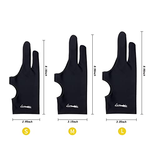 image for WooKoudai Digital Drawing Glove 2 Pack,Artist Glove for Drawing Tablet