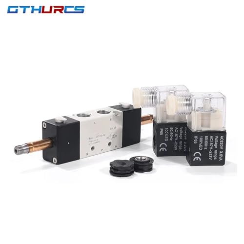 Électrovanne 4V220-08 AC110V évite les pertes de pression de vos vérins 1/4 - 5
