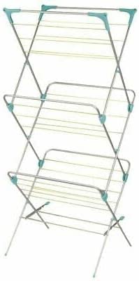 TRTO 3-Tier Winged Laundry Dryer - Folding Indoor Clothes Airer for Efficient Drying