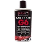 GOLLIT - Anti Rain erzielt durch eine extrem glatte Oberfläche, daß der Fahrwind die Regentropfen einfach nach hinten wegzieht, und das schon bei niedrigen Geschwindigkeiten zwischen 60 und 80 km/h. Bessere Sicht durch die Frontscheiben, Seiten- und Rückscheiben, Spiegel etc..