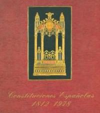 Portada de Constituciones Españolas 1812-1978