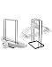 Imagen de QWORK® Organizador de Perchas, Hanger Storage