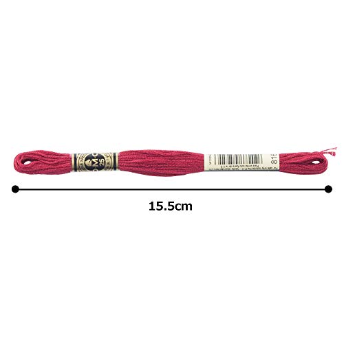 Image of DMC 6-Strand Embroidery Cotton Floss, Garnet